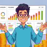 Configure limites por categoria para manter o controle mensal
