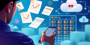Acompanhe seus contratos em aplicativos ou internet banking