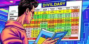 Acompanhe o calendário de dividendos dos ativos