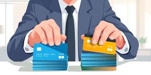 Cartões corporativos devem ter uso separado do pessoal
