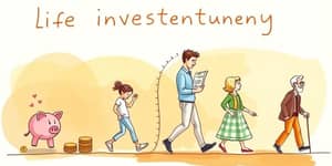 Crie um plano de investimento para cada fase da vida