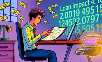 Calcule o impacto do empréstimo na sua vida financeira