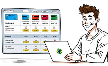 Utilize comparadores online para escolher seu cartão ideal