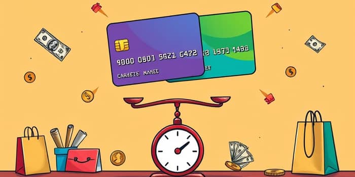 Utilize um cartão para despesas fixas e outro para variáveis