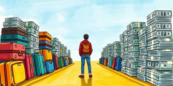 Evite usar empréstimos pessoais para viagens ou festas