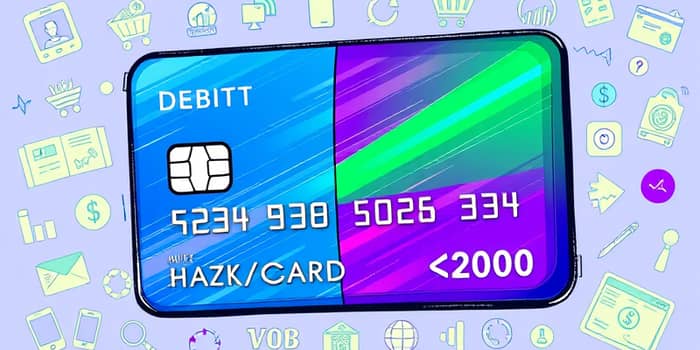 Cartões múltiplos facilitam a separação entre crédito e débito