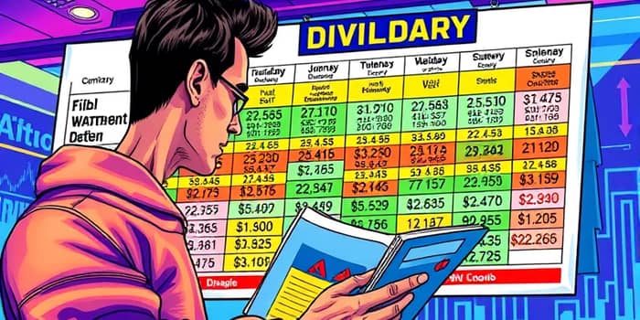 Acompanhe o calendário de dividendos dos ativos