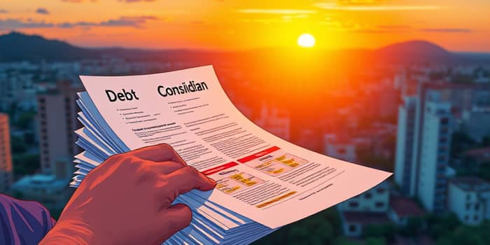 Use o empréstimo para consolidar dívidas e reduzir juros