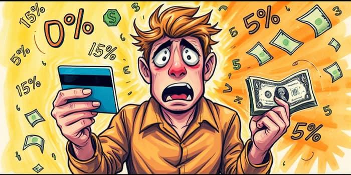 Evite fazer saques com o cartão de crédito